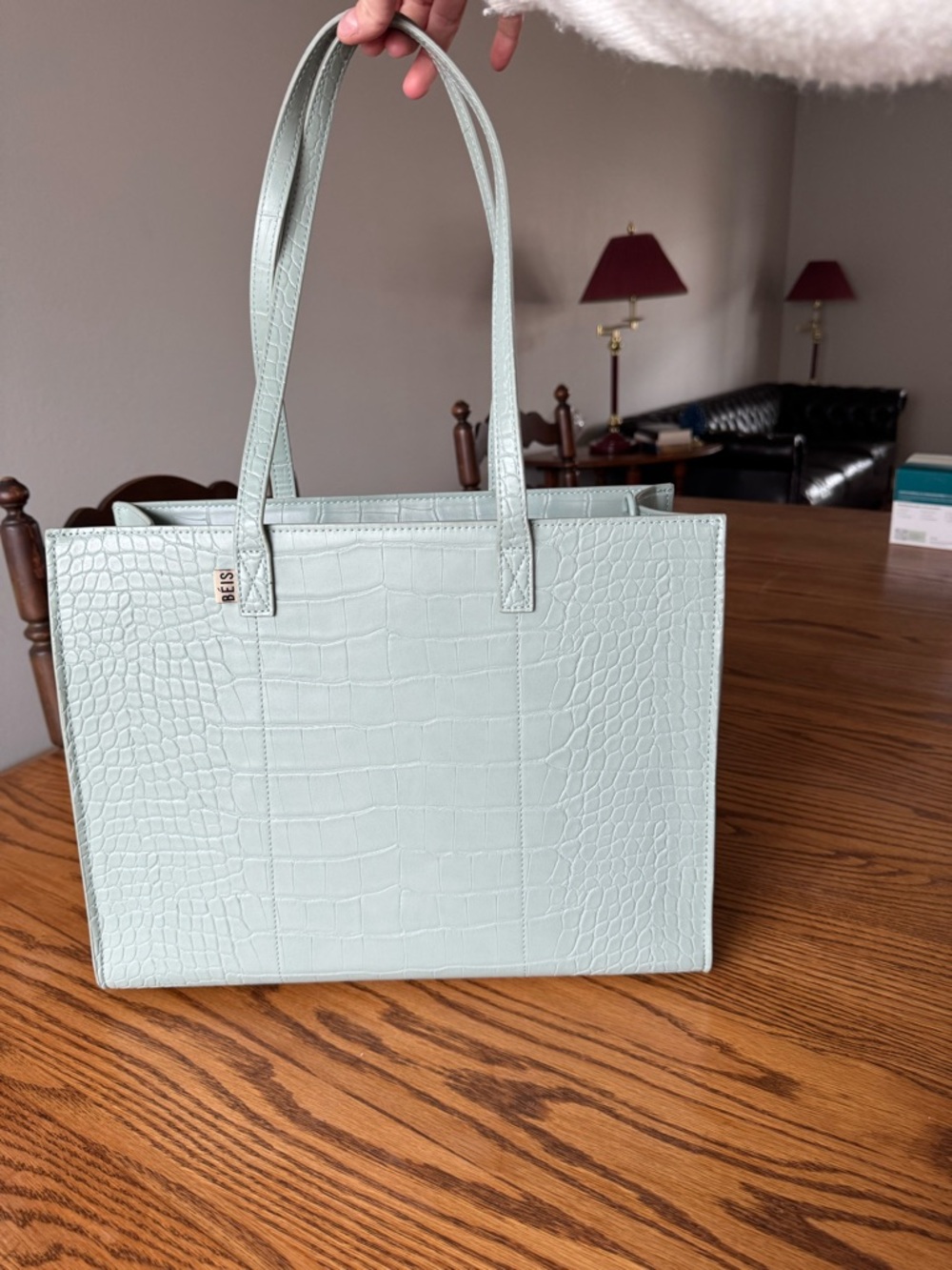 NWOT Beis Work Tote - Slate